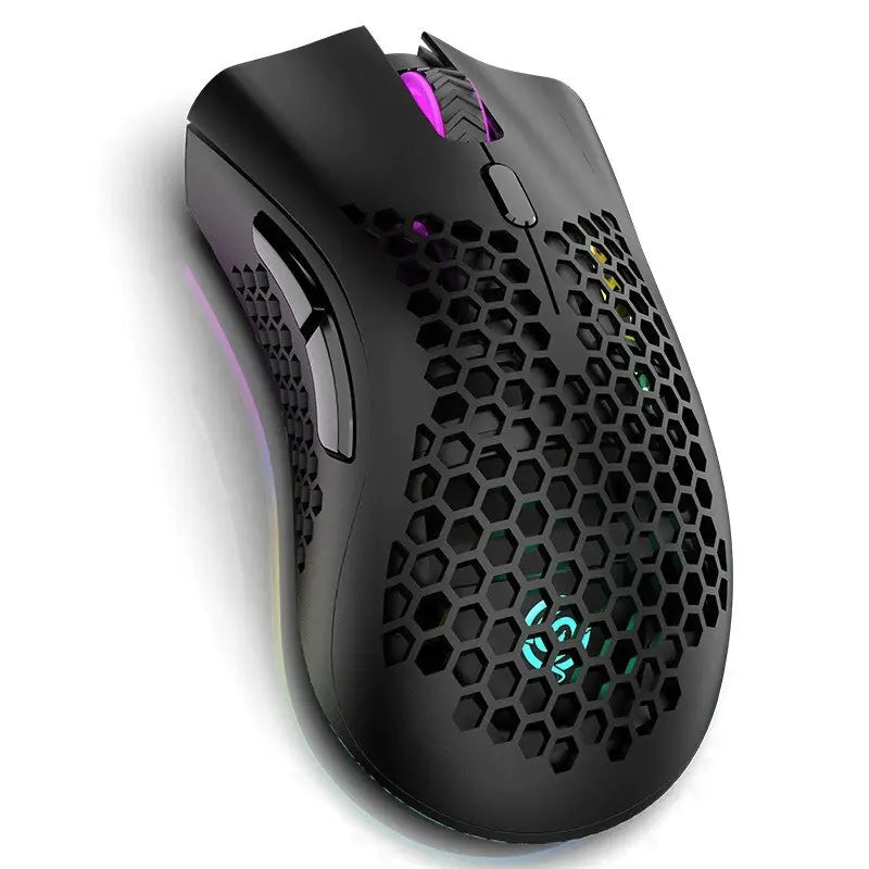 Pro RGB Wireless Gaming Mouse – Rechargeable & Ultra-Precise for PC/Laptop