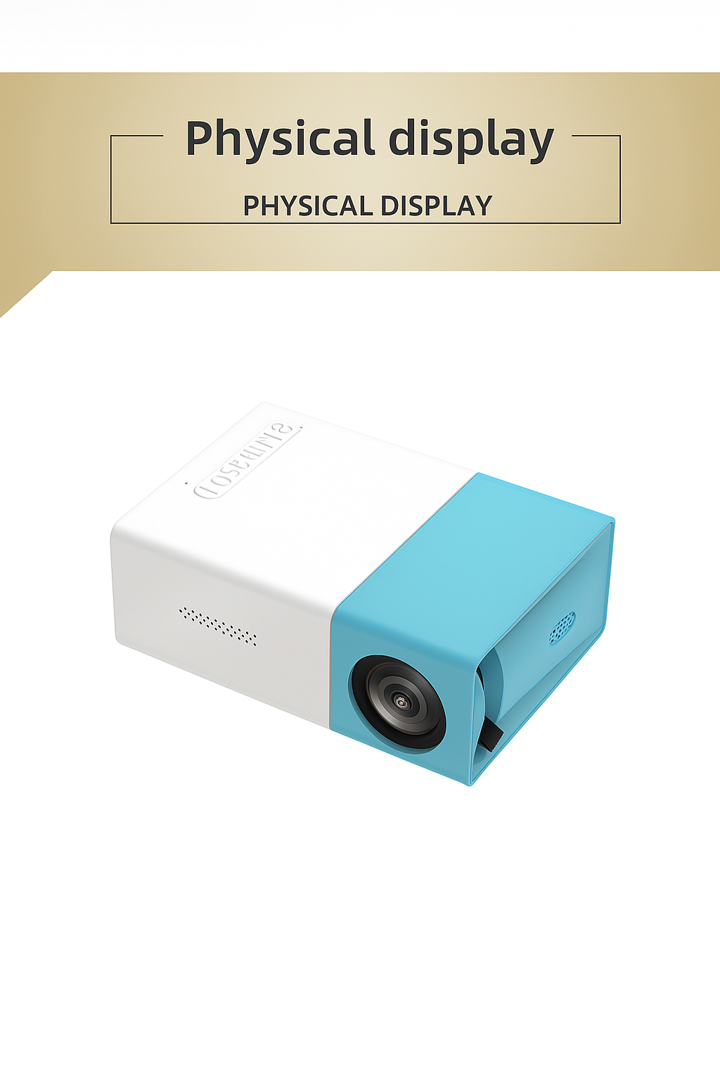 Mini Projector for Android/iOS/Windows - HDMI/USB/SD