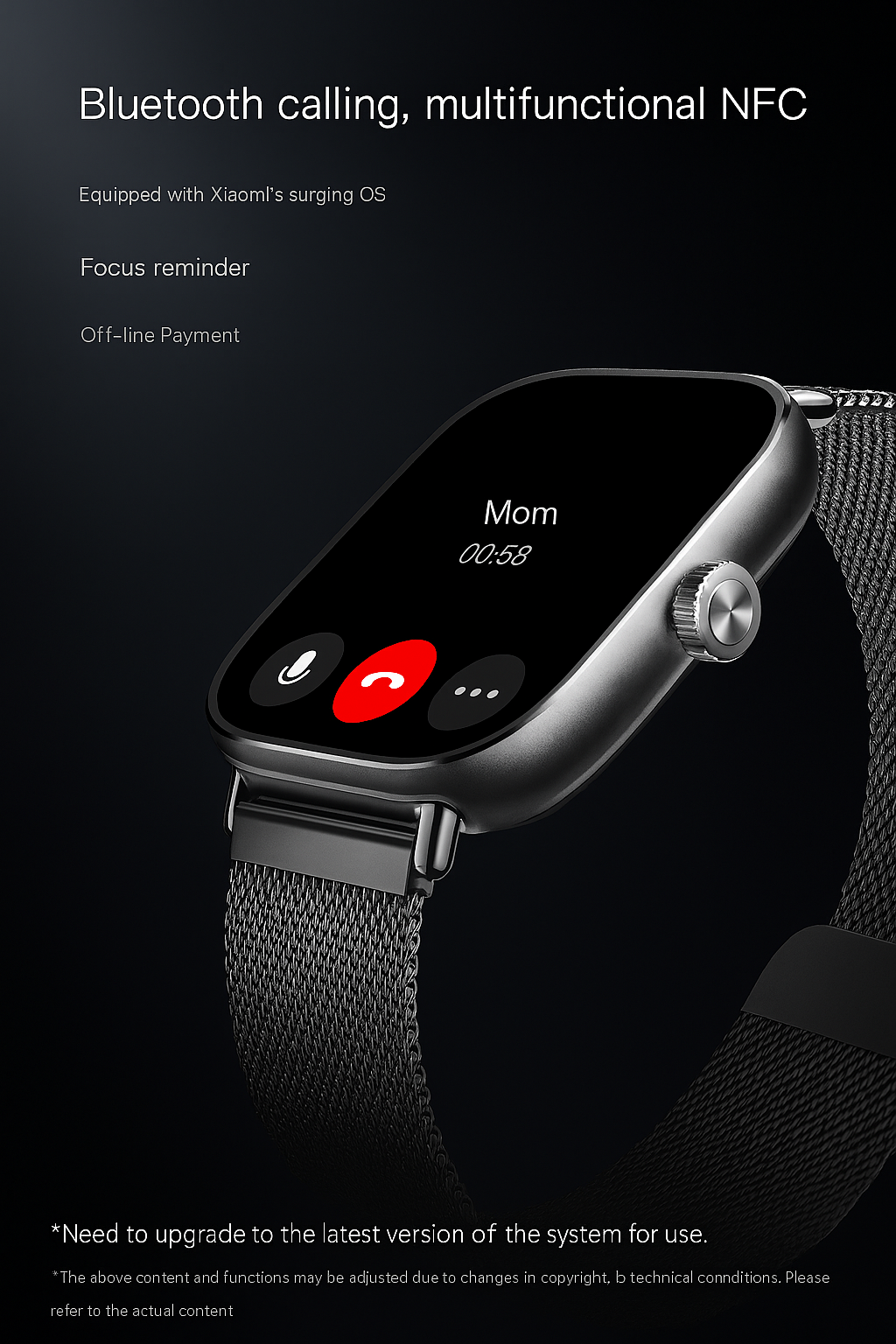 Xiaomi Redmi Watch 4 Smartwatch with Long Battery Life