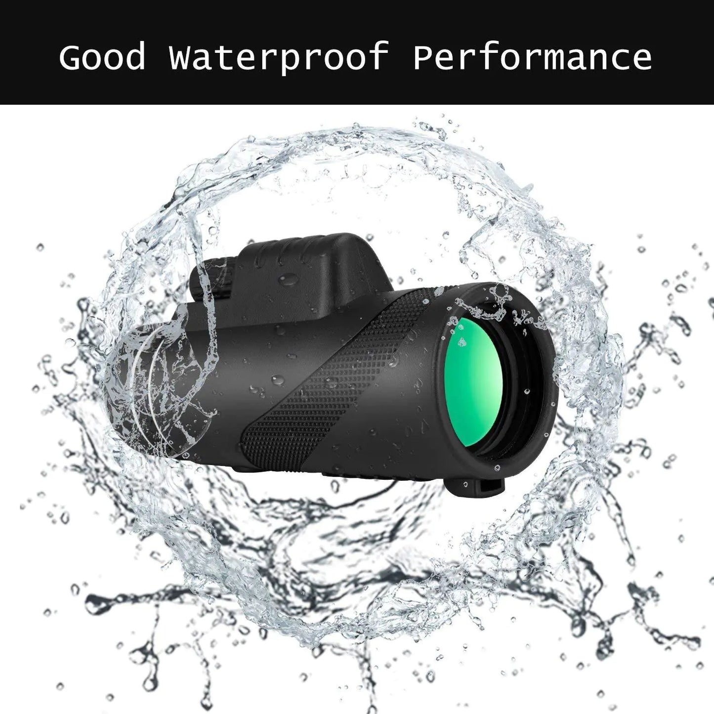 UltraZoom HD Telescope with Smartphone Adapter – 40X Magnification for Outdoor Viewing