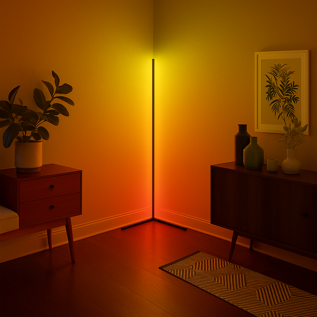 Smart Sync Floor Lamp with 16 Million Colors & Music Mode