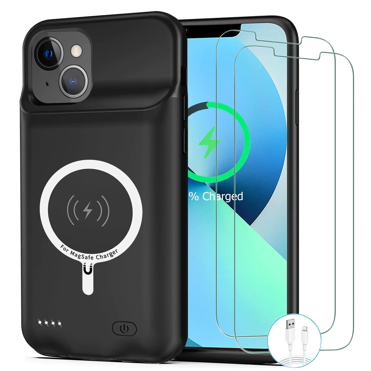 Battery Case for iPhone 13 [10000mAh]