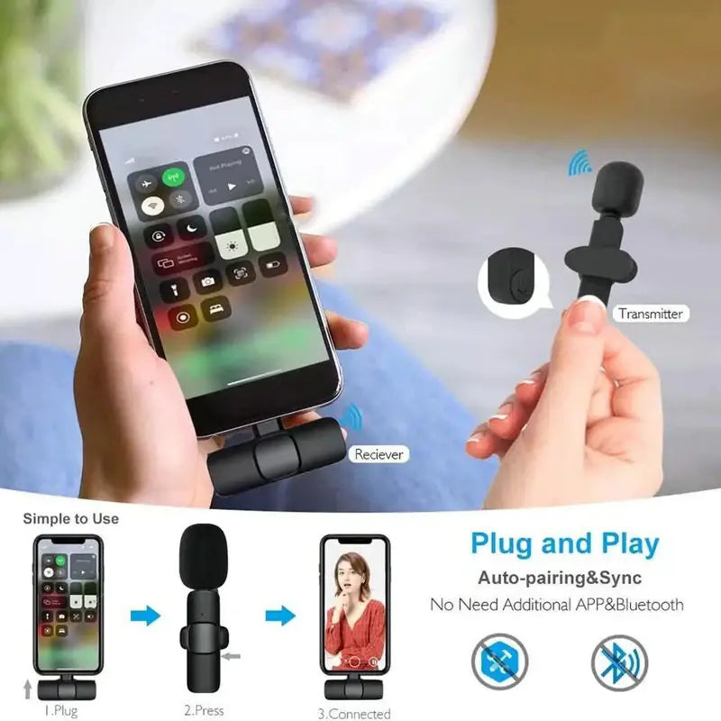 Portable Mini Wireless Microphone